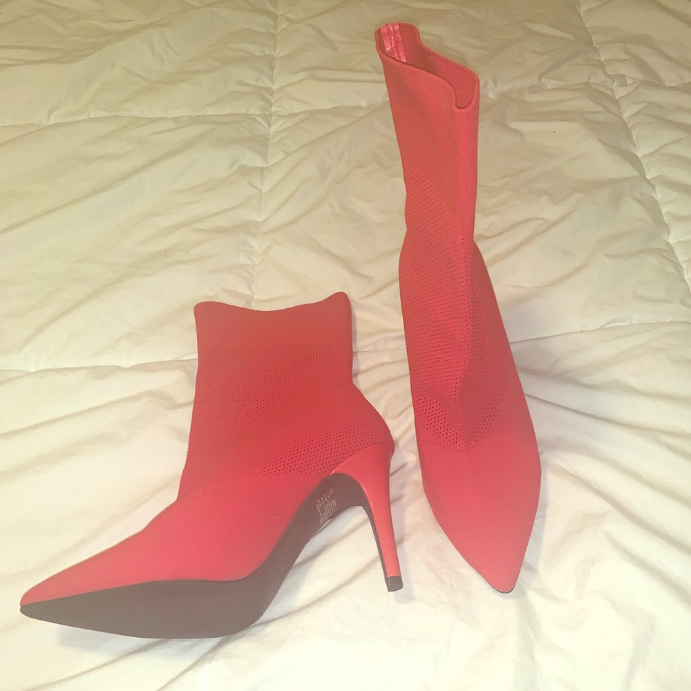 Red booties